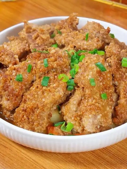 粉蒸牛肉,这做法也太好吃了,软烂入味,比炖牛肉还好吃