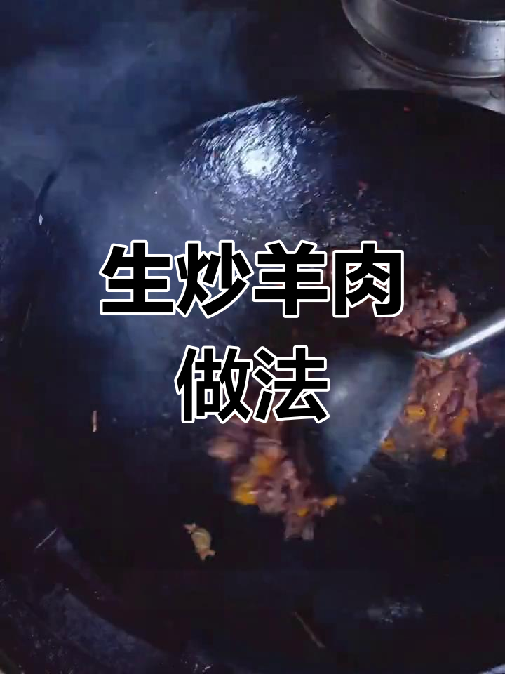 8秒钟做出美味生炒羊肉,轻松学会