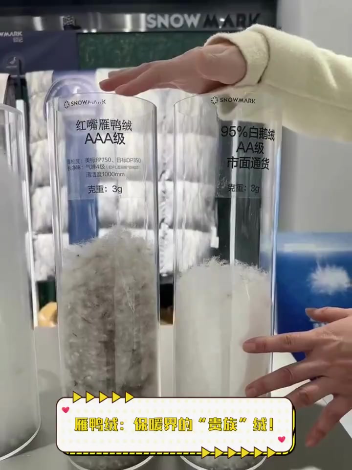 雁鸭绒:保暖界的“贵族”绒!