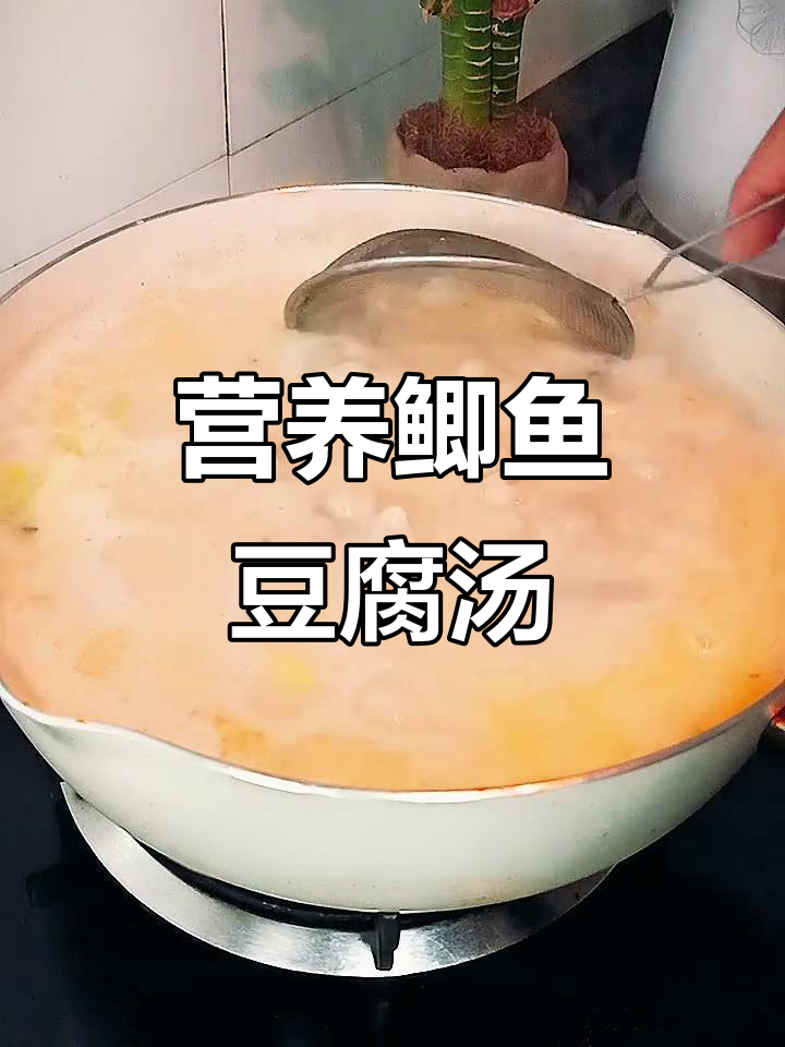 鲫鱼豆腐汤，奶白鲜美滋补，术后恢复必试！