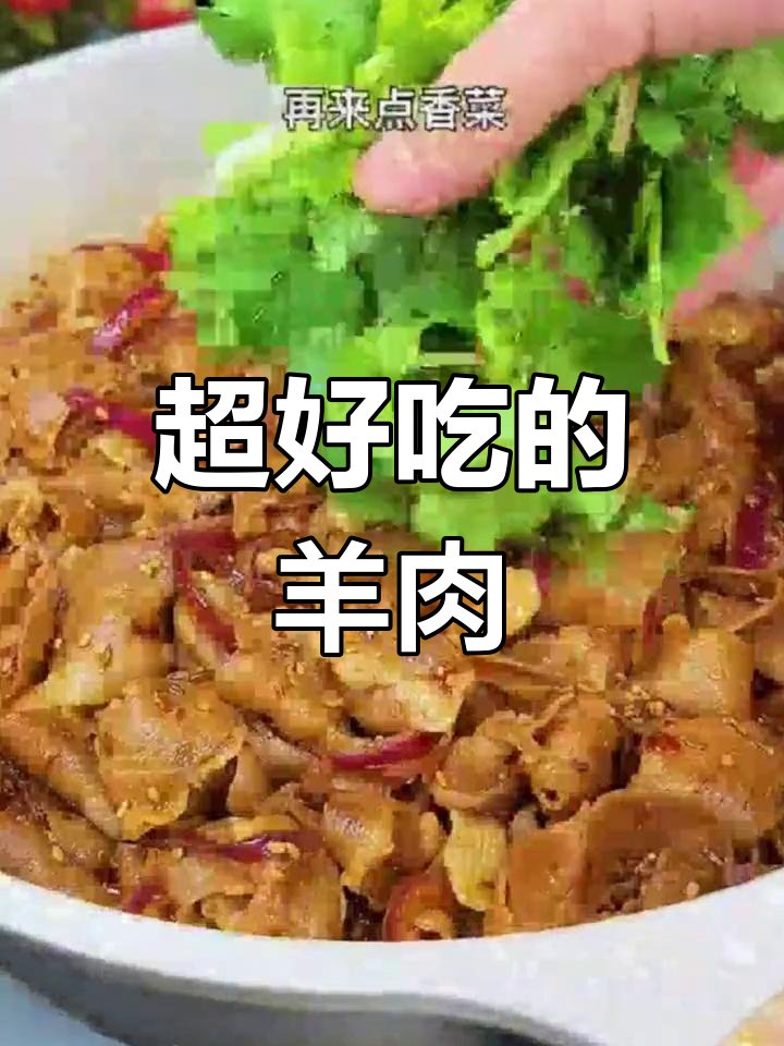 爆炒羊肉卷,轻松学会