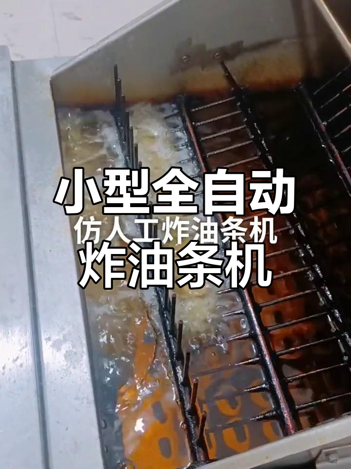 全自动炸油条机,小本创业轻松起步