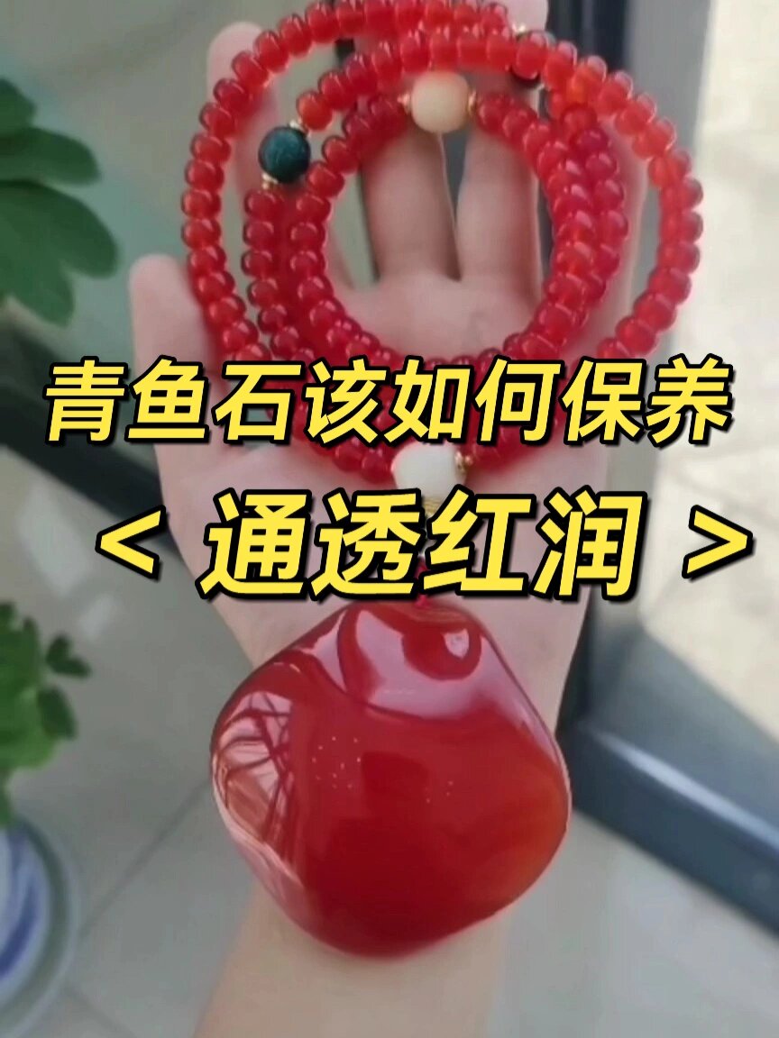 青鱼石什么时候取出最好,怎么养护才最红润