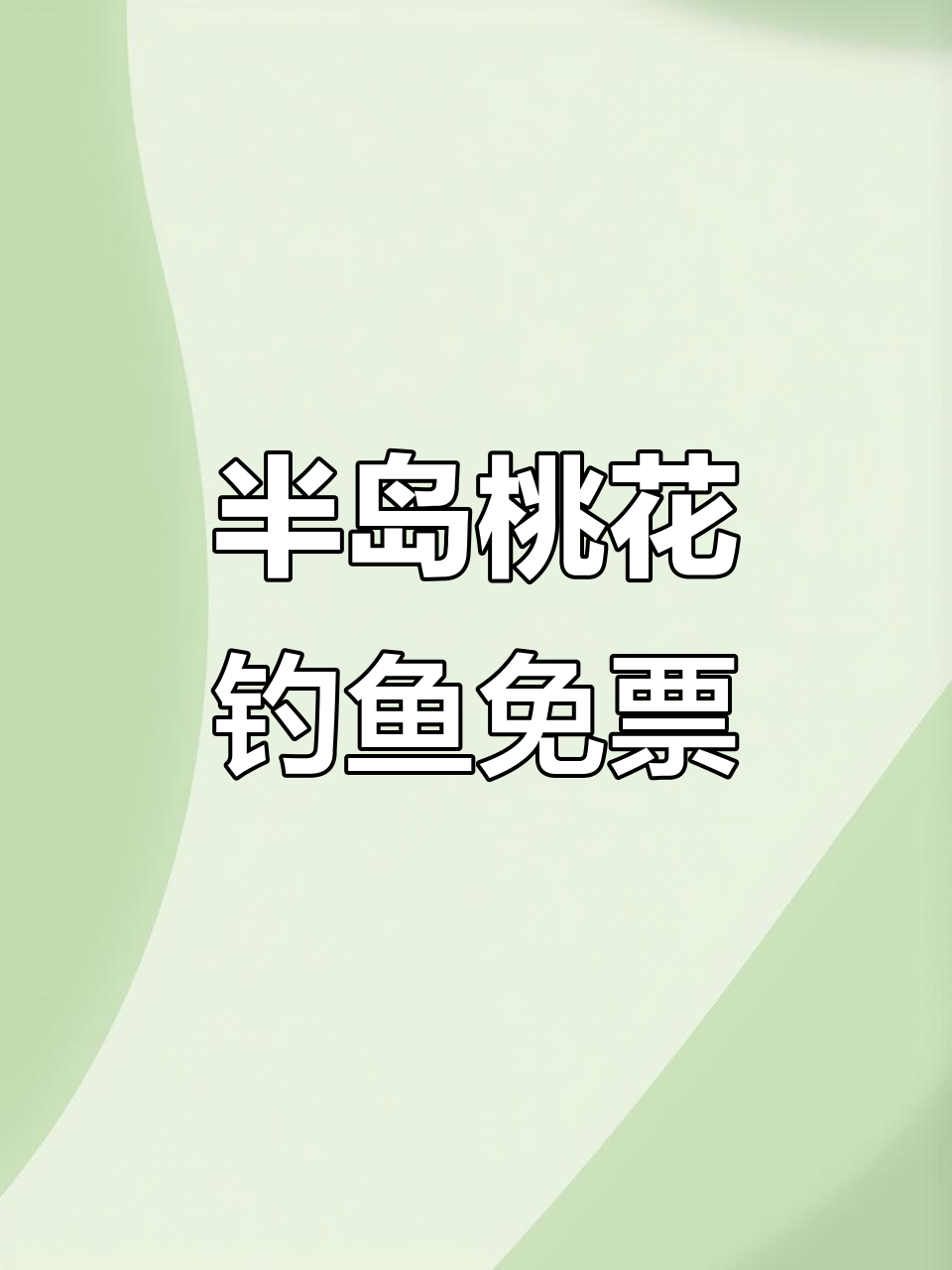半岛桃花河免费钓鱼,板子鲤鱼直钩钓走