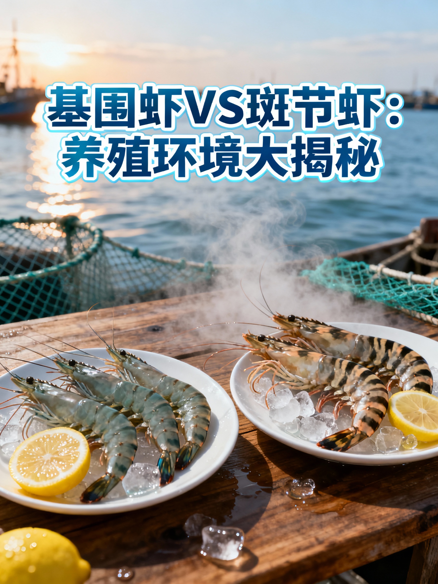 基围虾VS斑节虾:养殖环境大揭秘