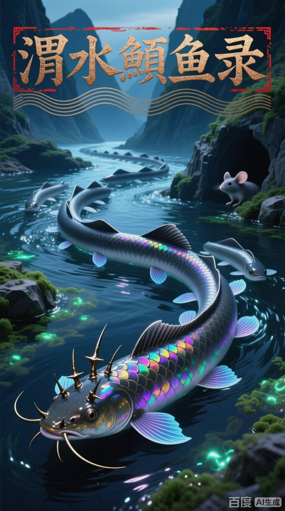 「山海经-西山经」鳋鱼:三甲六足,水府灵精