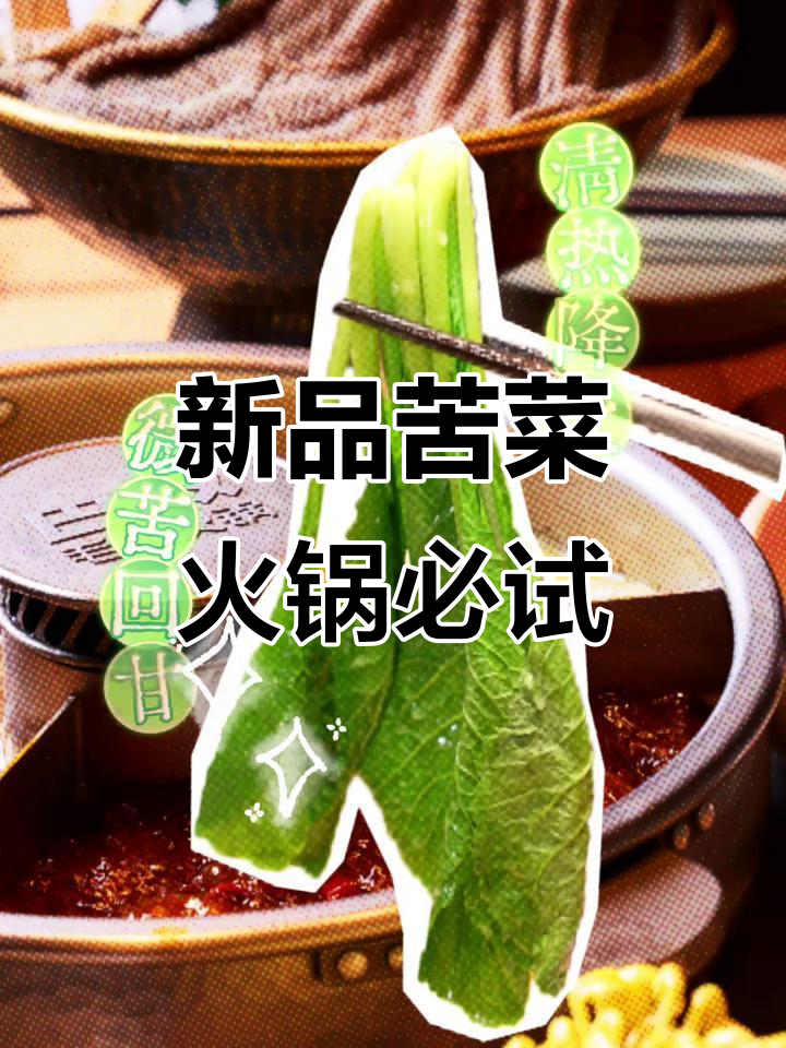 云南苦菜新品种上市,火锅必备美味蔬菜