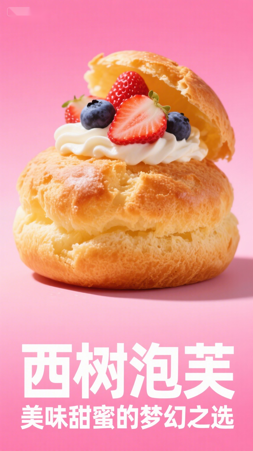 西树泡芙,美味甜蜜的梦幻之选