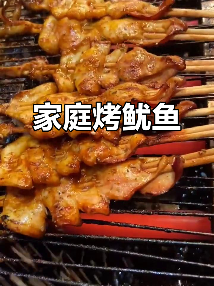 在家轻松烤鱿鱼,简单又美味!