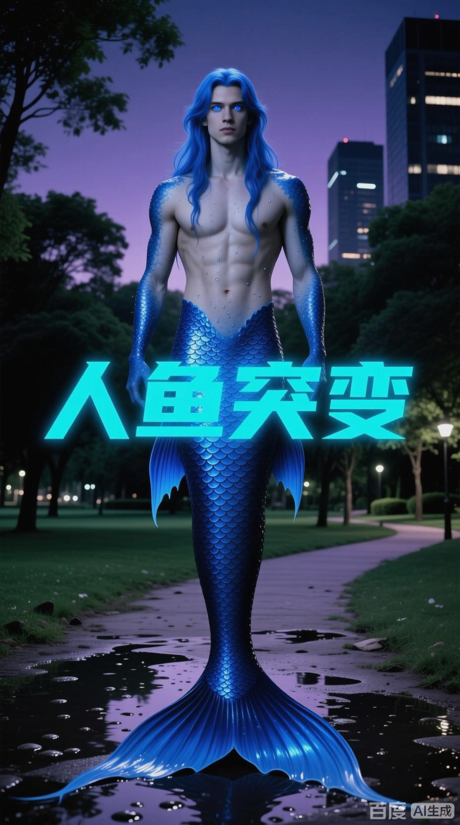 八块腹肌帅哥变人鱼的奇幻之旅