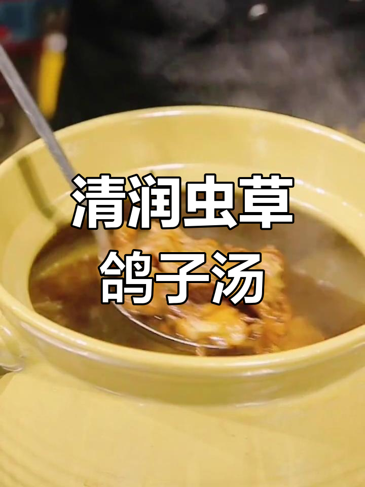 虫草花老鸽汤,滋补营养又美味