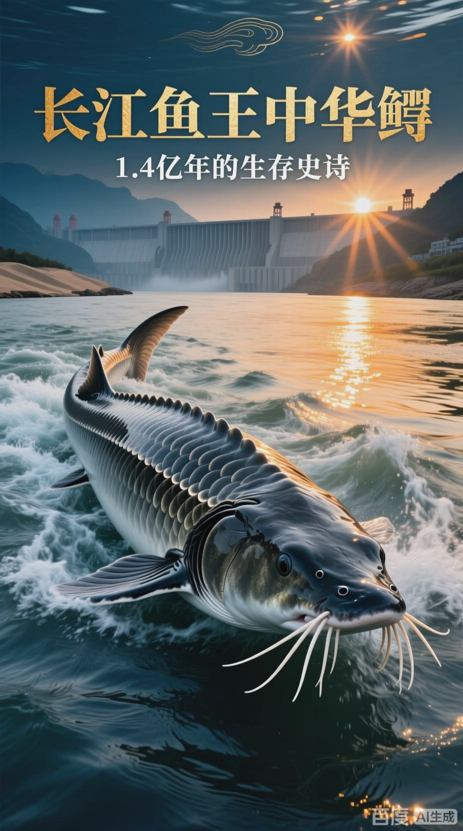 中华鲟:长江鱼王与水中活化石