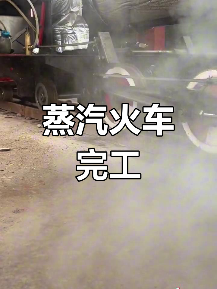 无数个夜晚,终于完成这辆蒸汽火车,它能拉多重呢?