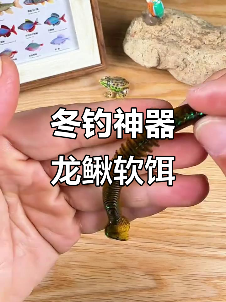 冬季钓鱼必备,龙鳅软饵模仿泥鳅,吸引各种鱼类上钩