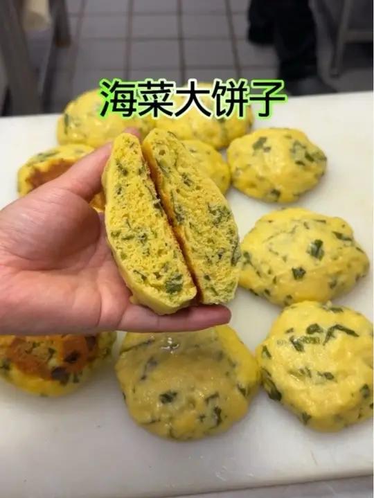 海菜玉米饼做法