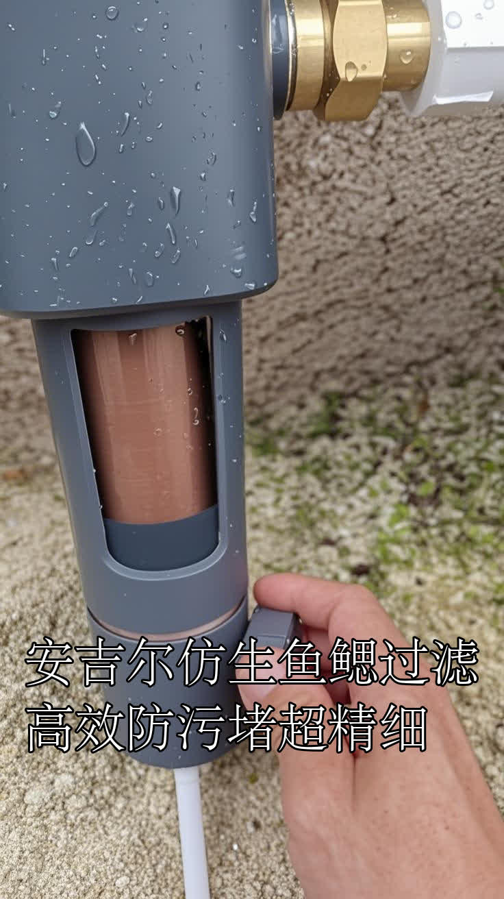 安吉尔仿生鱼鳃过滤,高效防污堵超精细