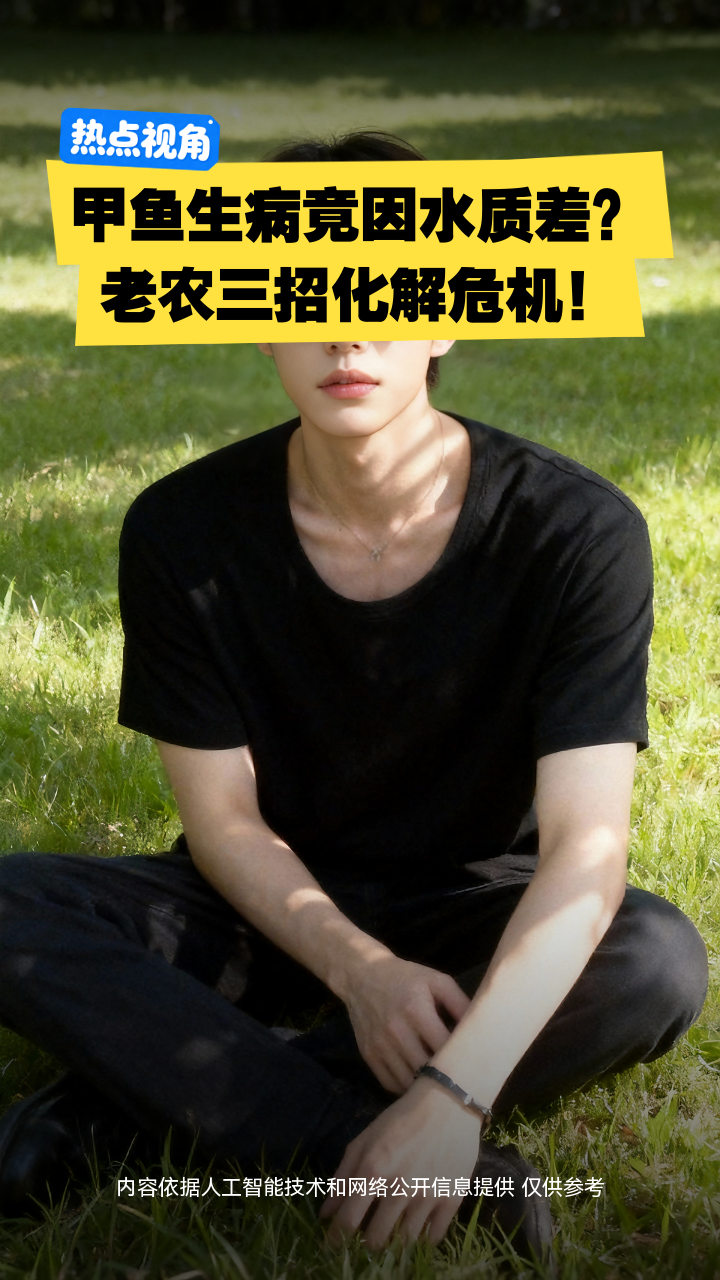 甲鱼生病竟因水质差？老农三招化解危机！