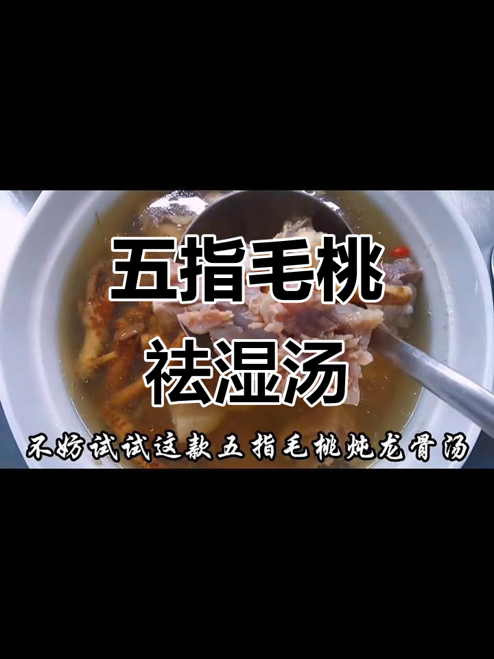 广东传统祛湿汤,五指毛桃与龙骨搭配,香气扑鼻又健康!