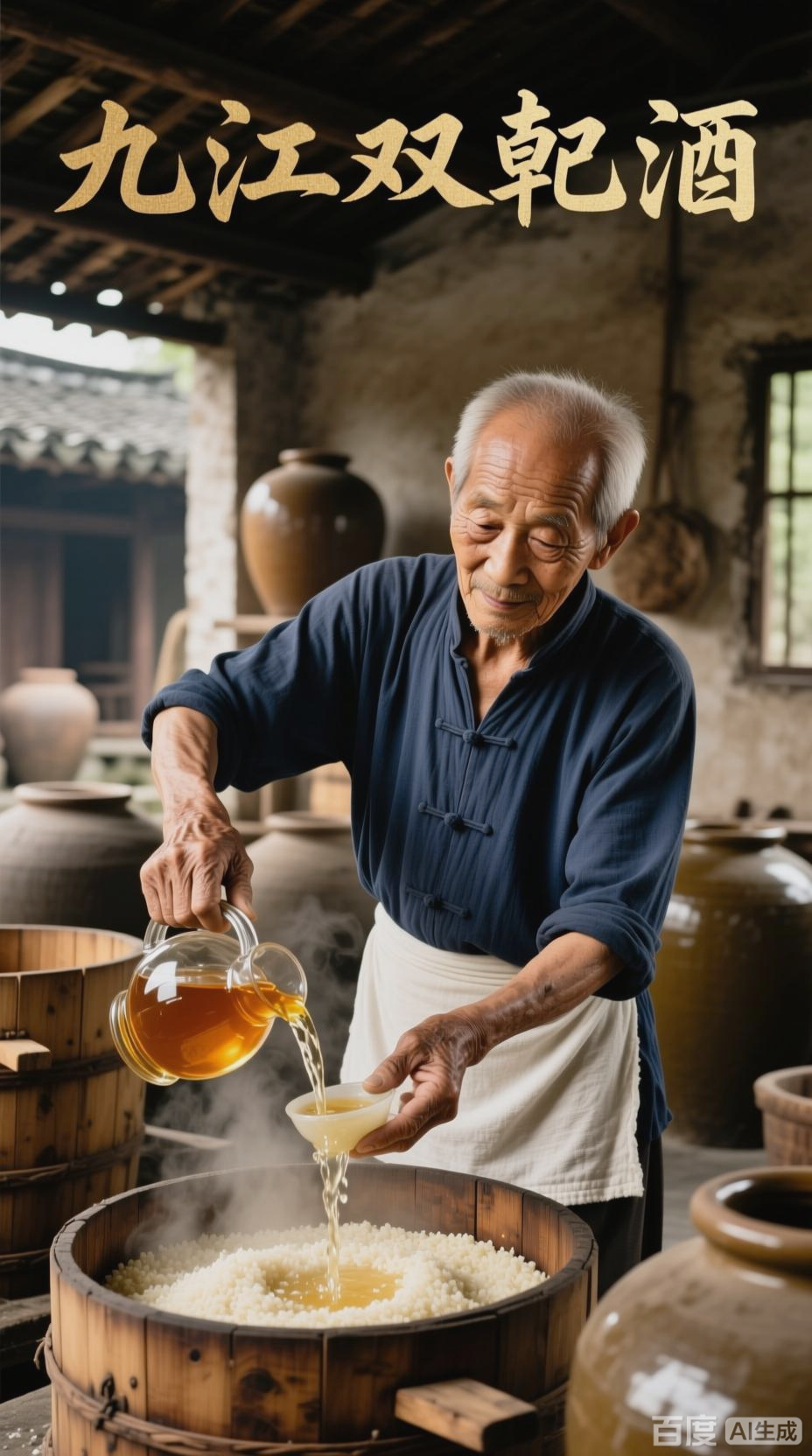 九江双蒸酒，传统米酒的清甜之选