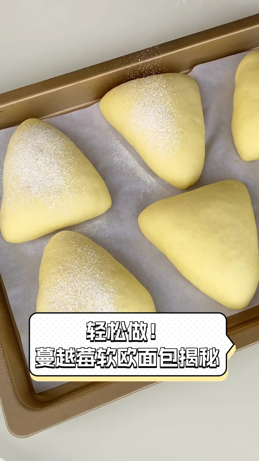 轻松做!蔓越莓软欧面包揭秘