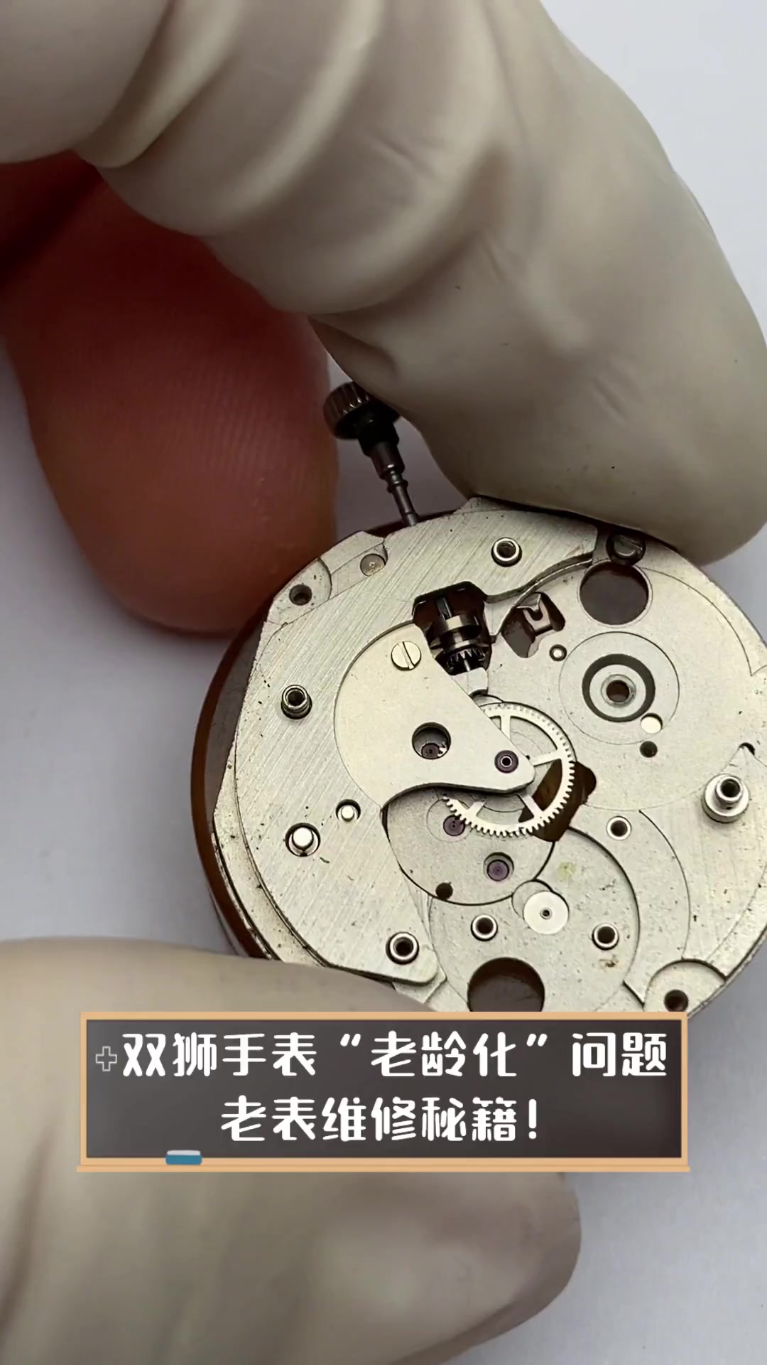 双狮手表“老龄化”问题,老表维修秘籍!