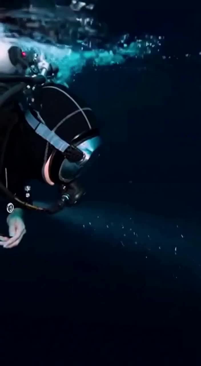 触吊坠关灯，深渊游出光鲸鱼！