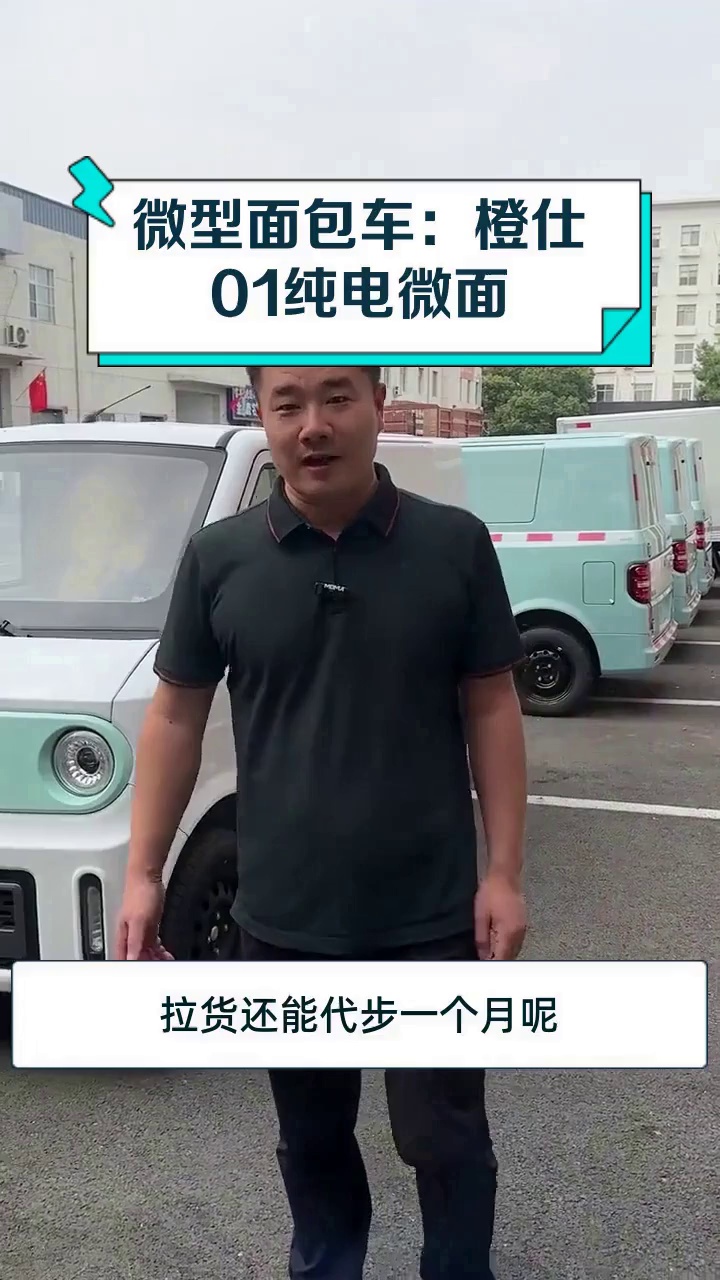 微型面包车:橙仕01纯电微面