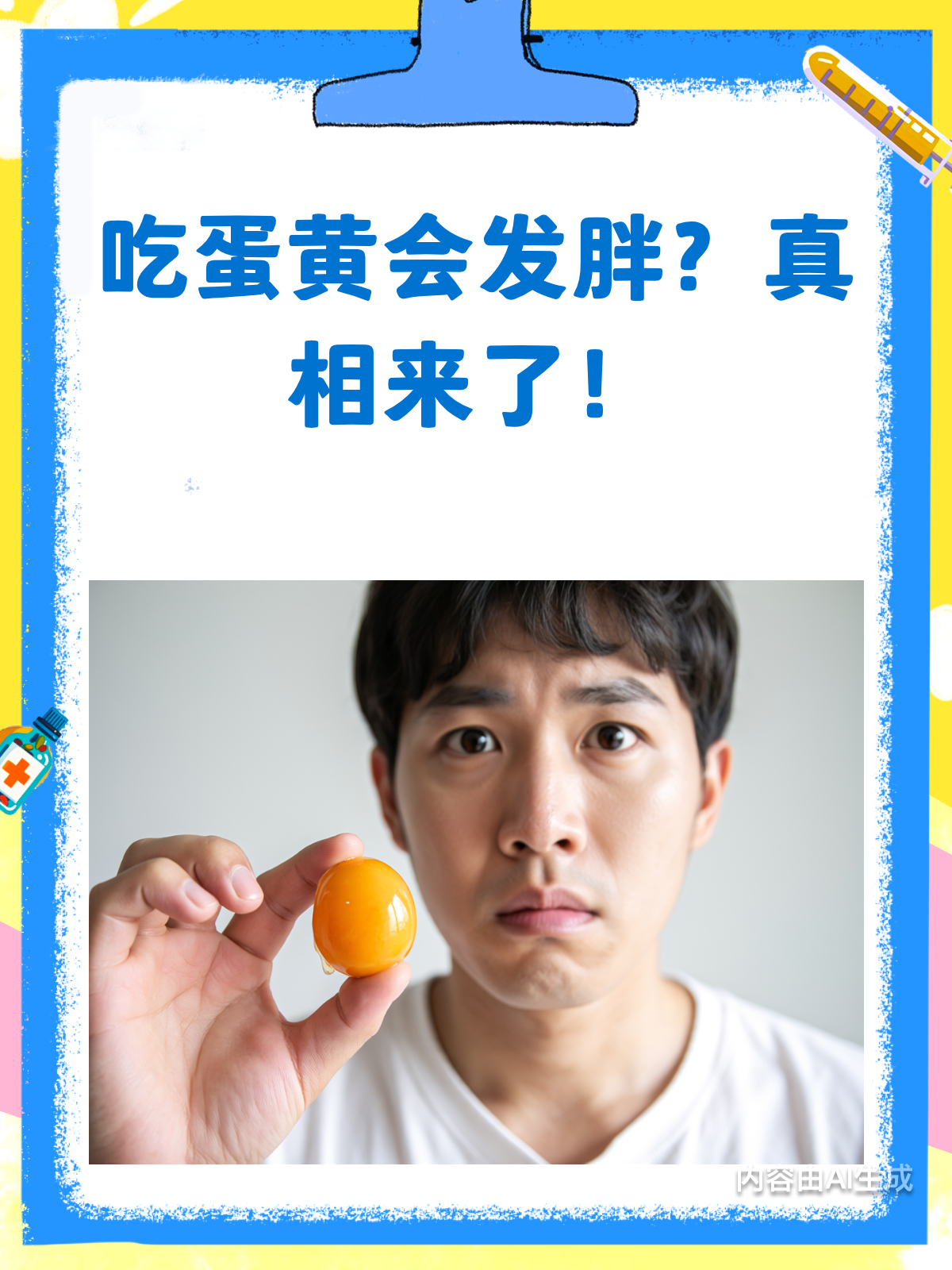 吃鸡蛋黄会胖?别再被误导啦!