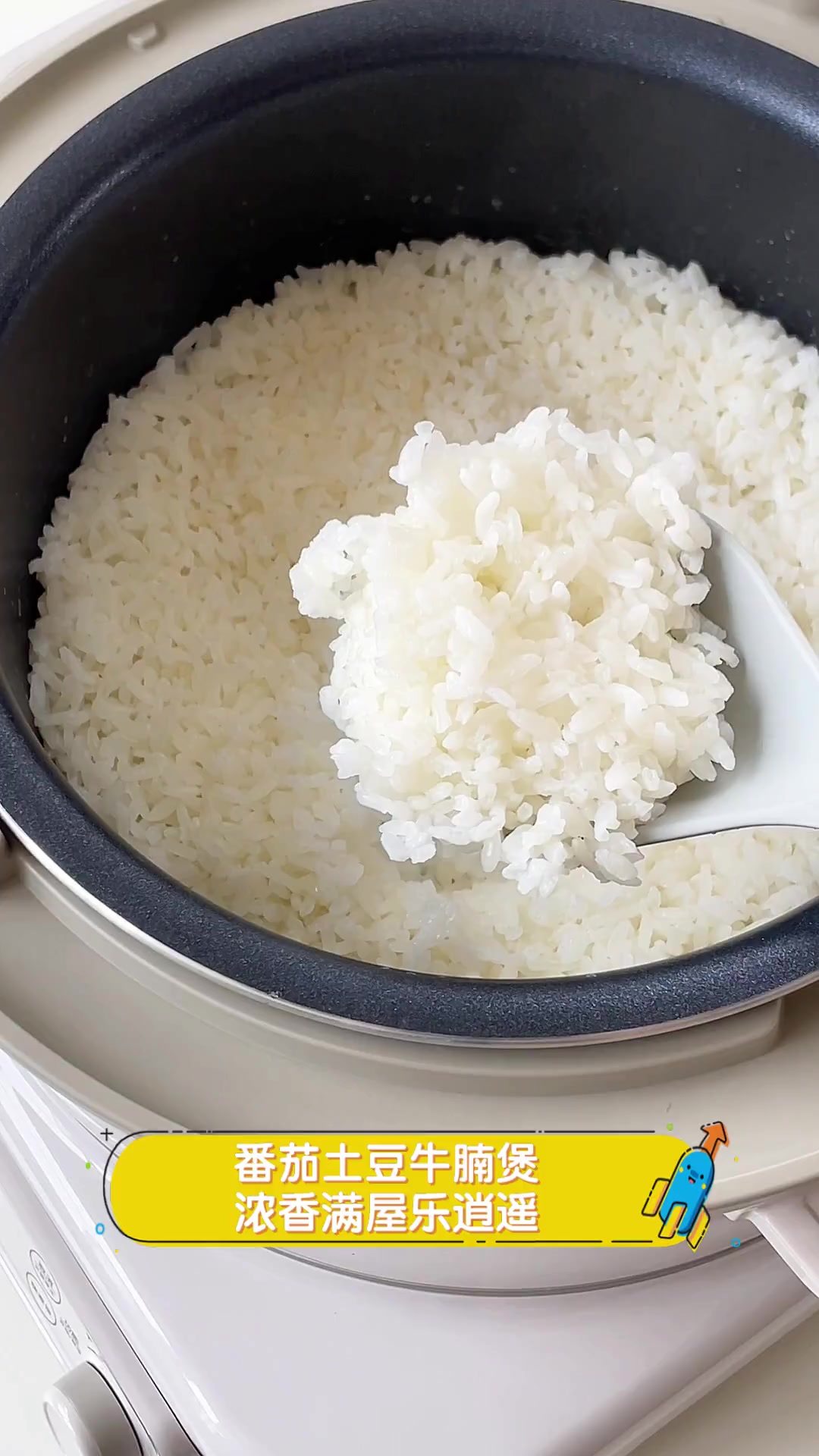 番茄土豆牛腩煲,浓香满屋乐逍遥