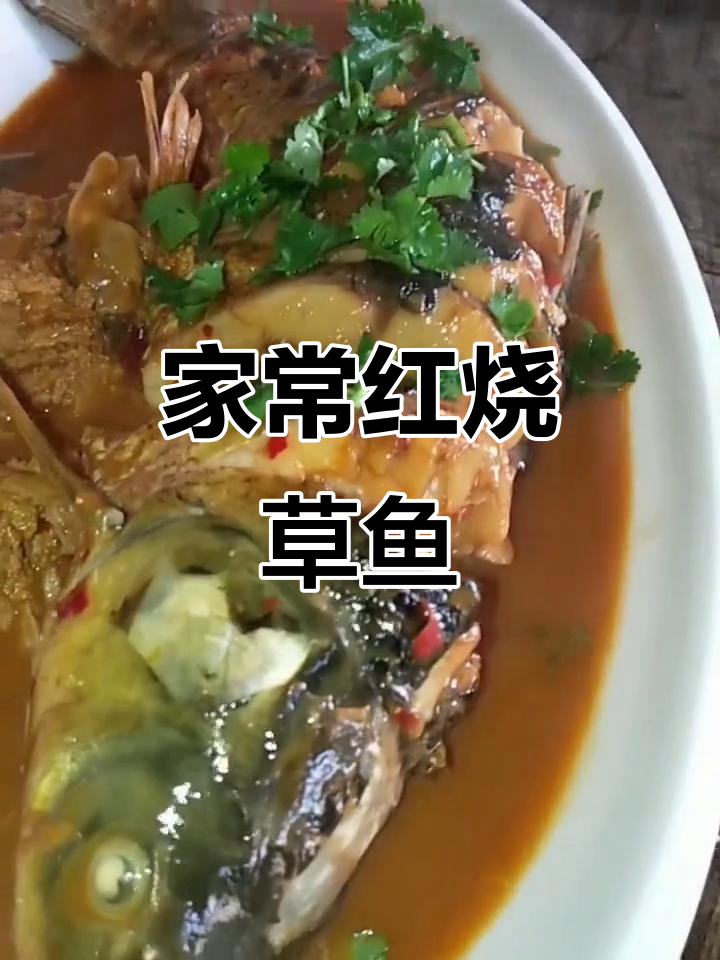 红烧草鱼家常做法,简单又美味