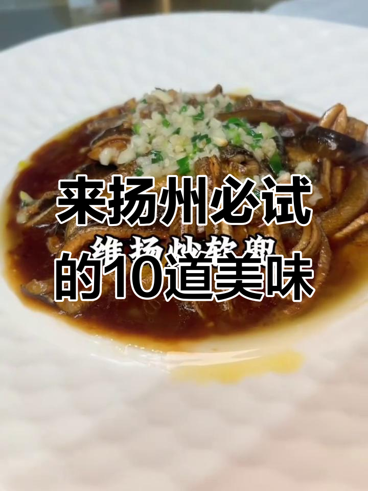 扬州十大必吃美食大揭秘,淮扬菜全攻略