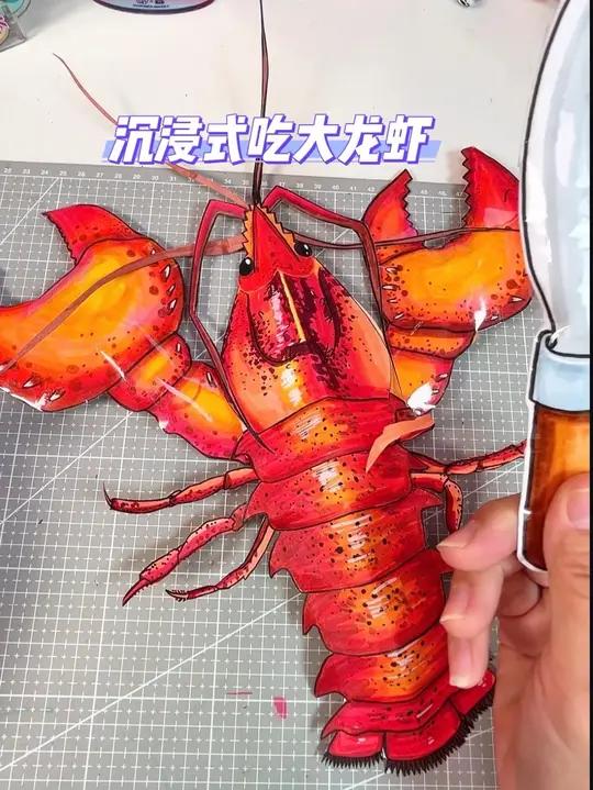 沉浸式吃澳洲大龙虾