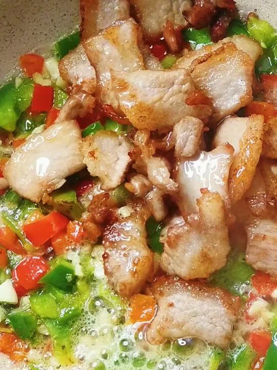 超级浪费米饭!家常小炒肉!咸香开胃米饭扫光