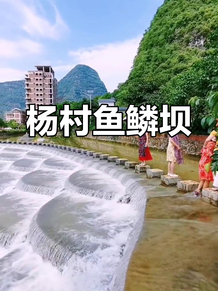夏日避暑胜地:杨村鱼鳞坝