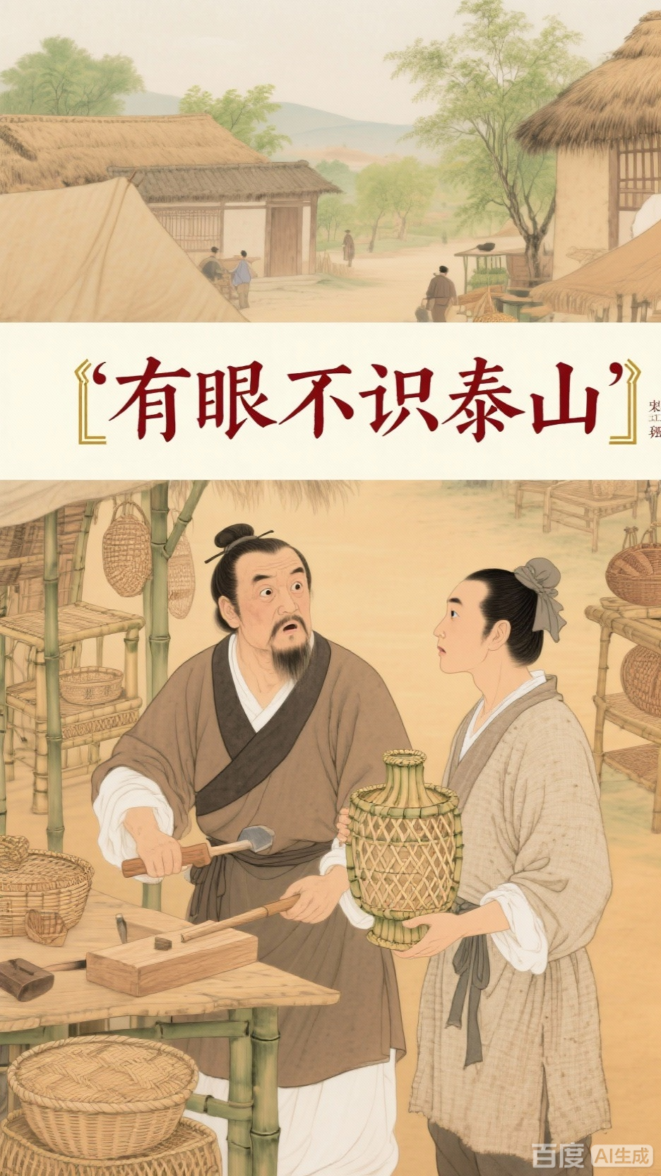 有眼不识泰山:鲁班与泰山的典故