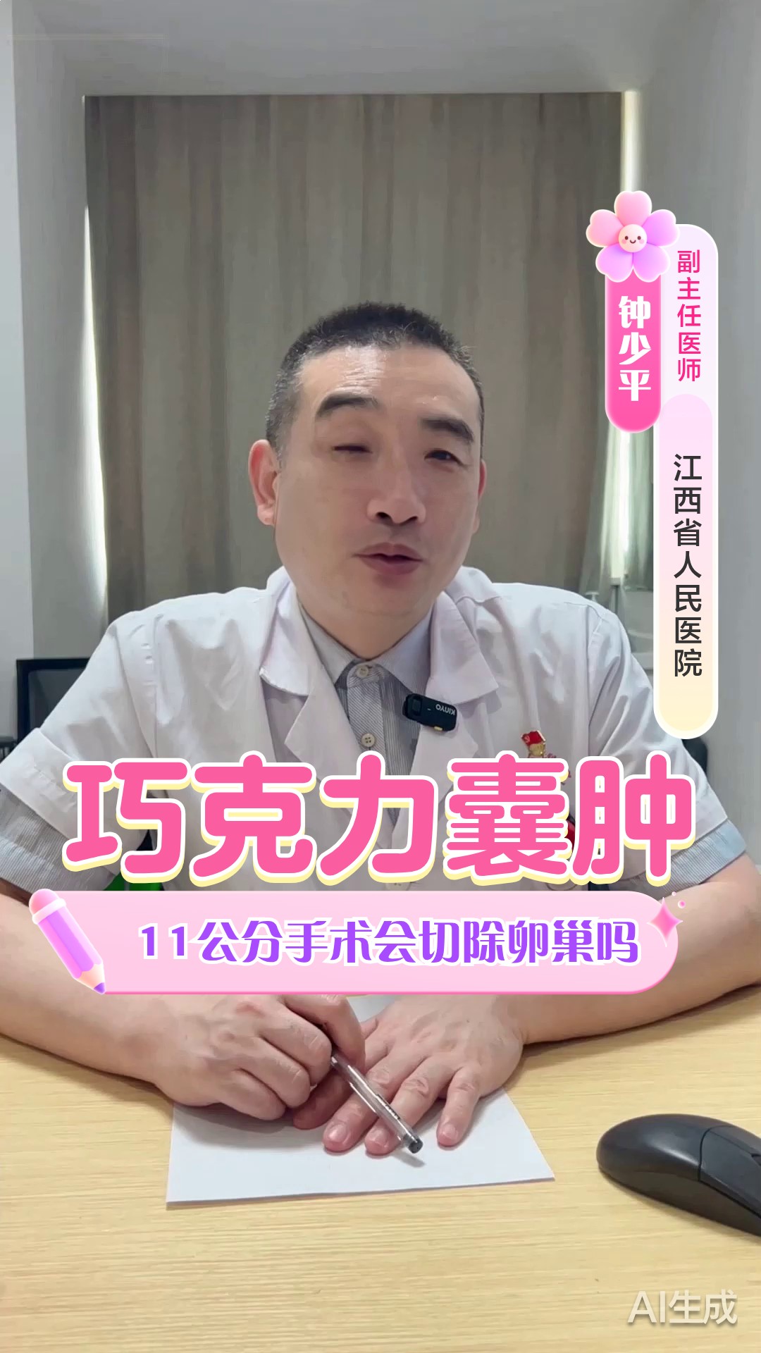 巧克力囊肿11公分手术会切除卵巢吗?