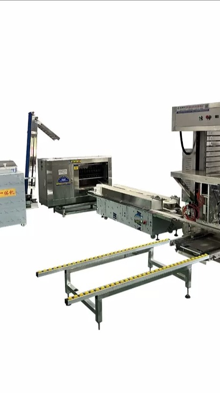 全自动馒头机流水线和面提升一体机摆盘机蒸馒头全套设备方圆馒头