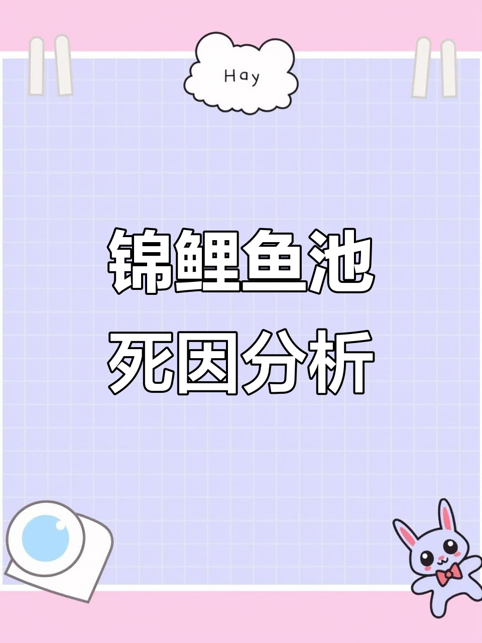 锦鲤鱼池死鱼的常见原因及解决方法