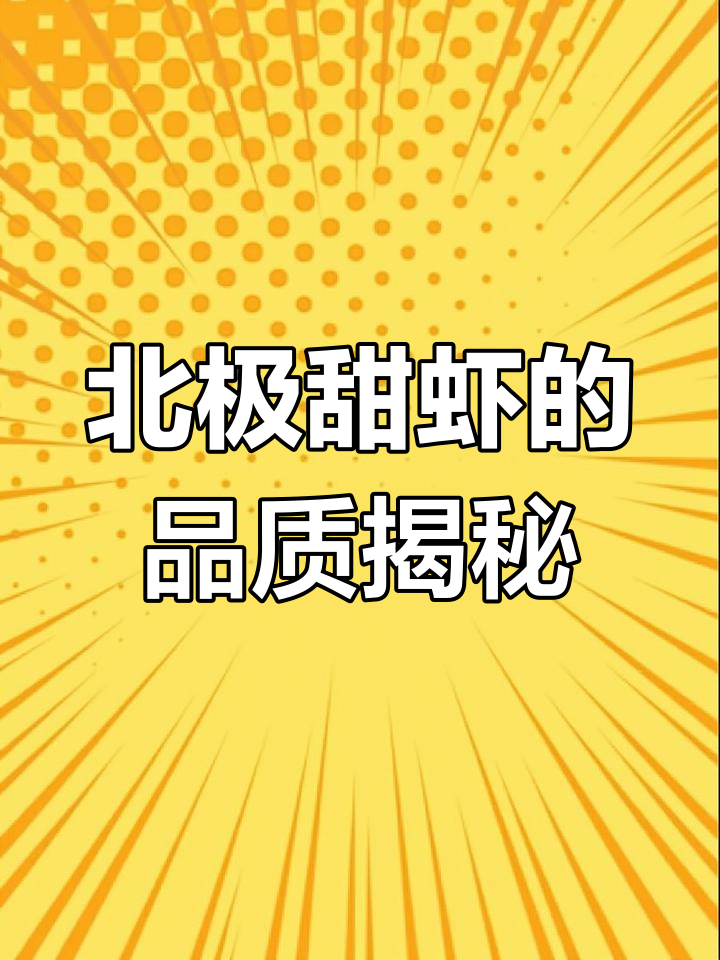 北极虾的秘密:为什么它这么贵,又如此美味?