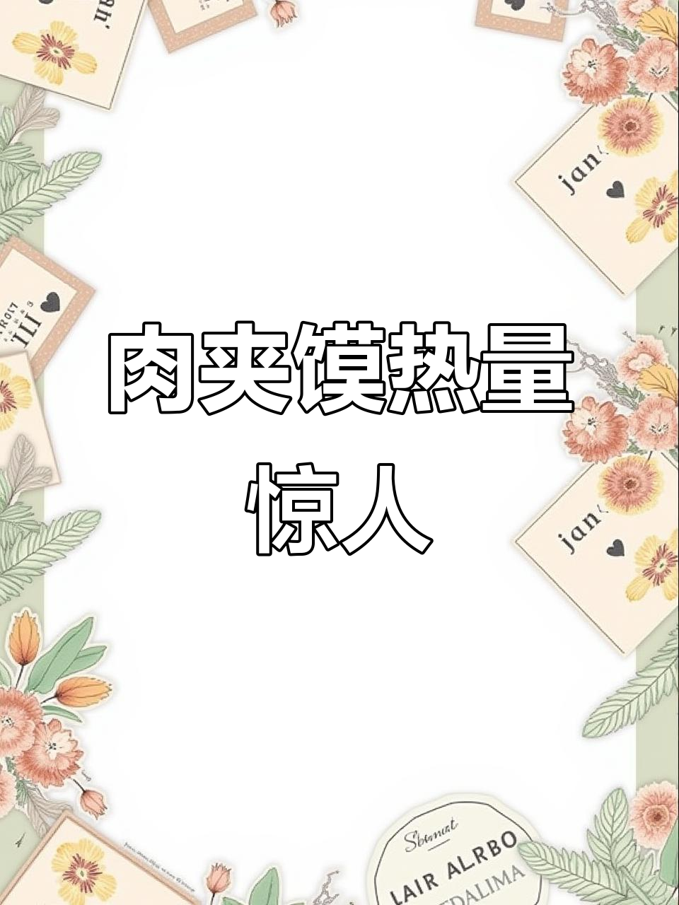 吃一个肉夹馍,热量顶四碗饭,减肥计划泡汤了