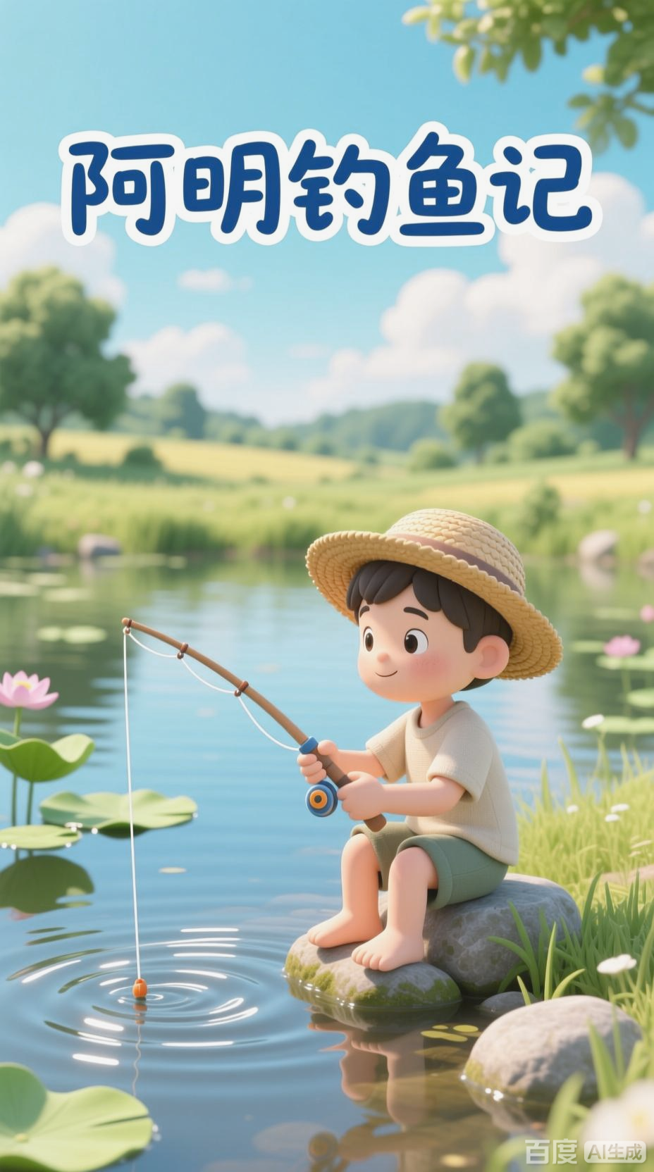 钓鱼小趣事，爱护小鱼心