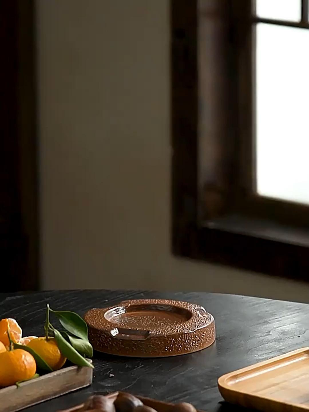 围炉煮茶炉侧把壶酒精炭炉套组火炉温茶底座套装功夫烧水茶壶 粗陶煮茶器侧把急须壶中式煮茶炉温