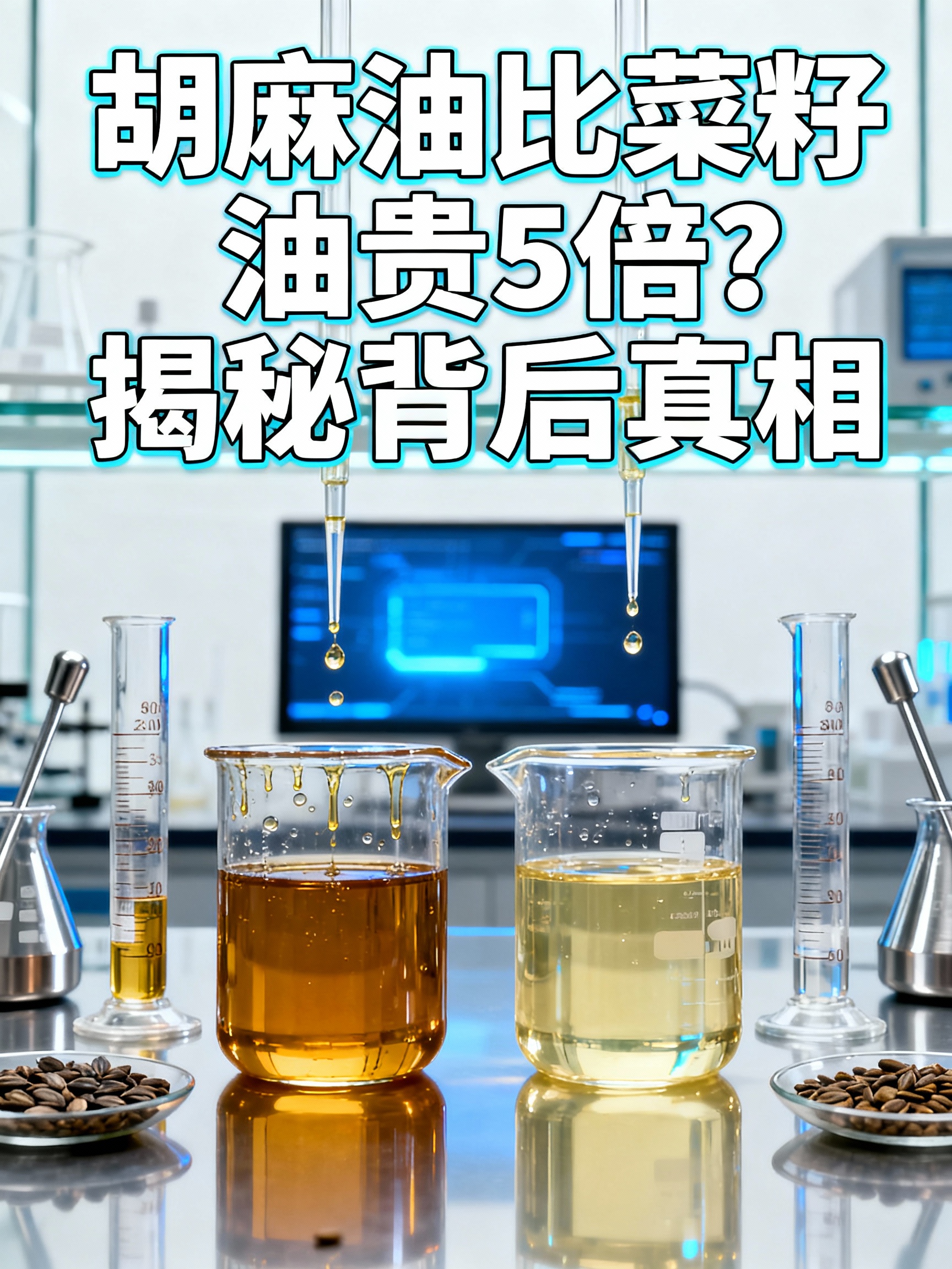 胡麻油比菜籽油贵5倍?揭秘背后真相