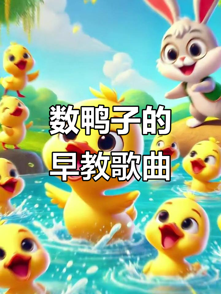 早教儿歌《数鸭子》:轻松学会数字与动物