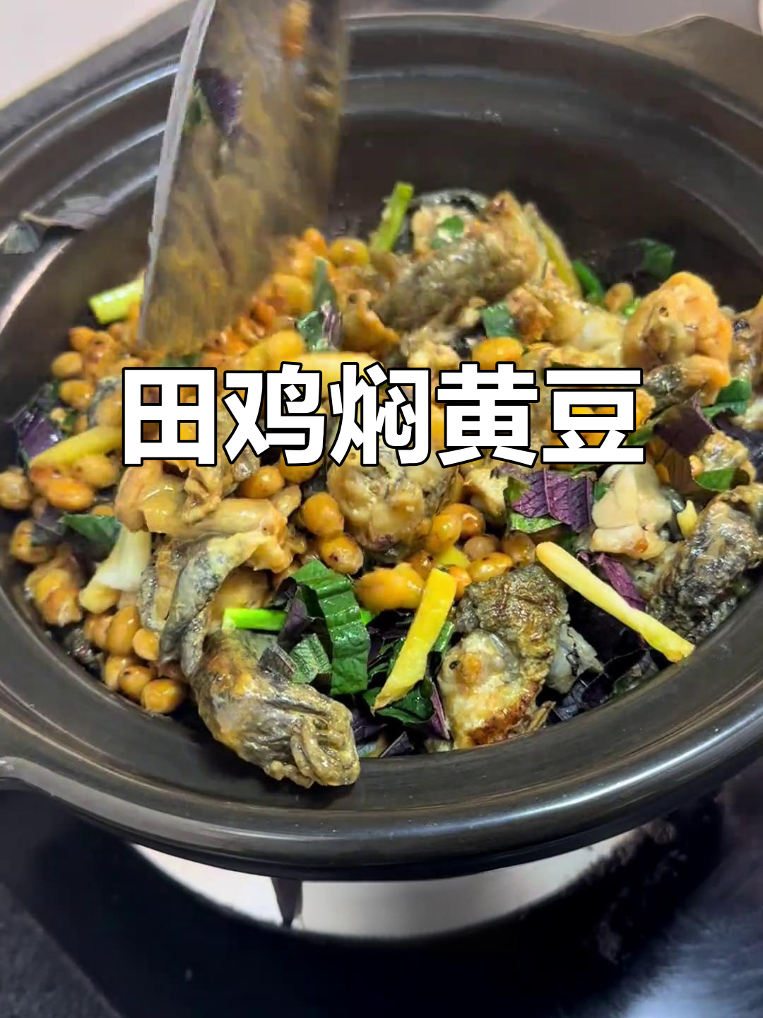 田鸡与黄豆一焖,香气扑鼻!教你做美味佳肴