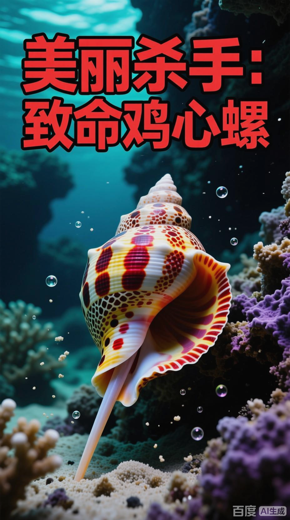 恐怖鸡心螺的致命魅力