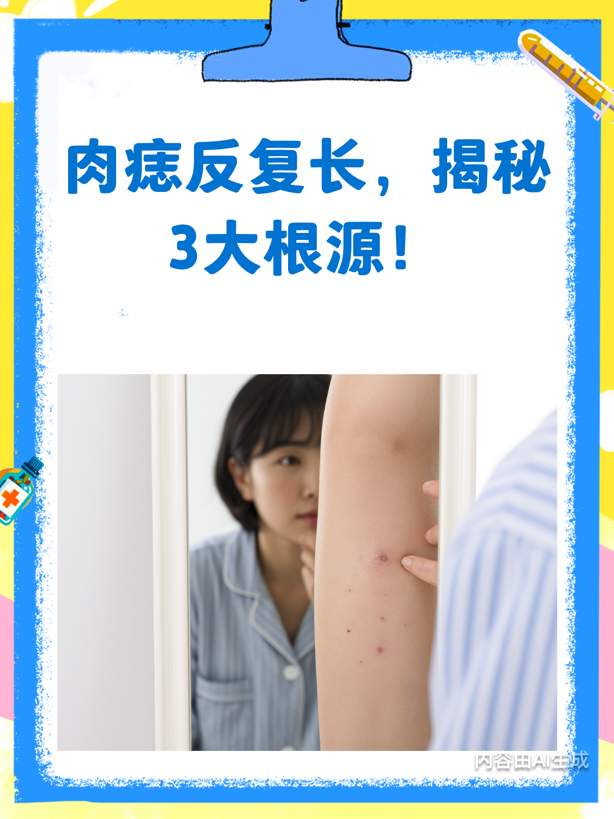 肉痣反复长?揭秘背后的3大“真凶”!