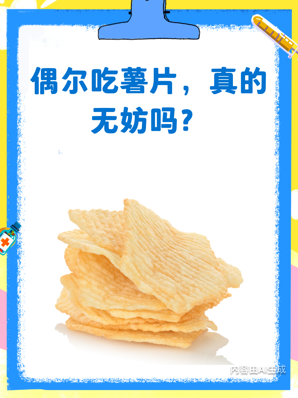 吃薯片一定有害?偶尔吃其实无妨!