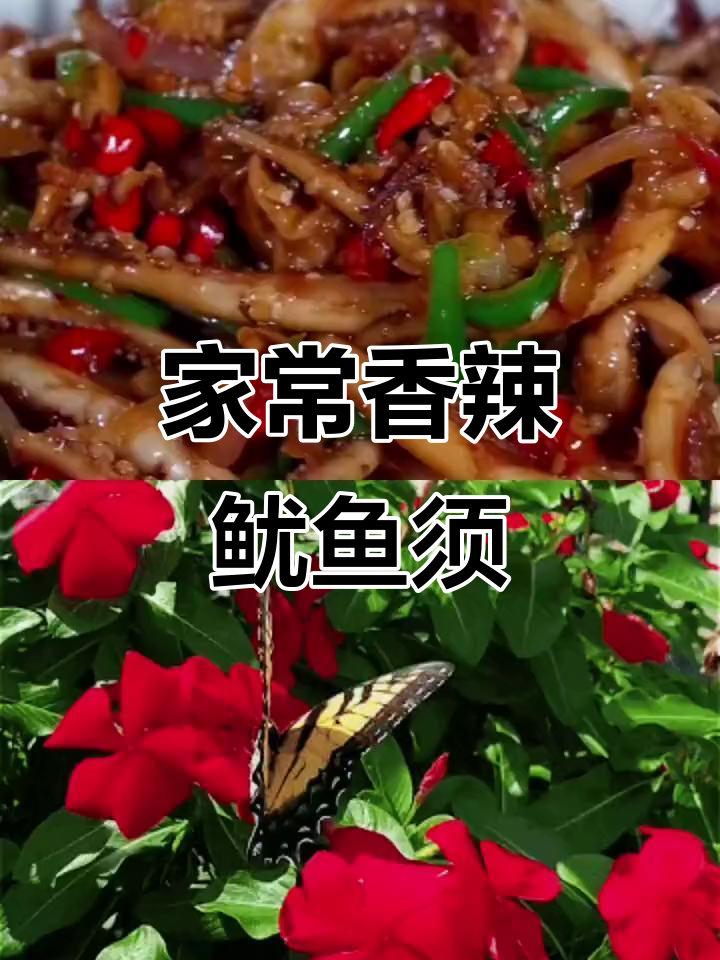 香辣鱿鱼须,家常做法不腥味,简单又美味