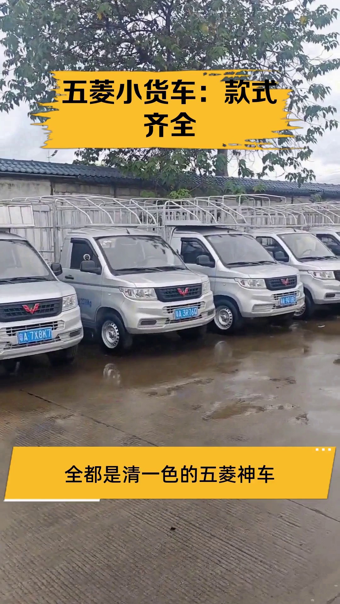 五菱小货车:款式齐全